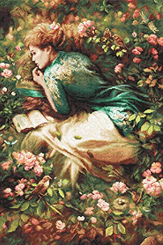 Letistitch Cross Stitch Set, Multicoloured, 44x29cm