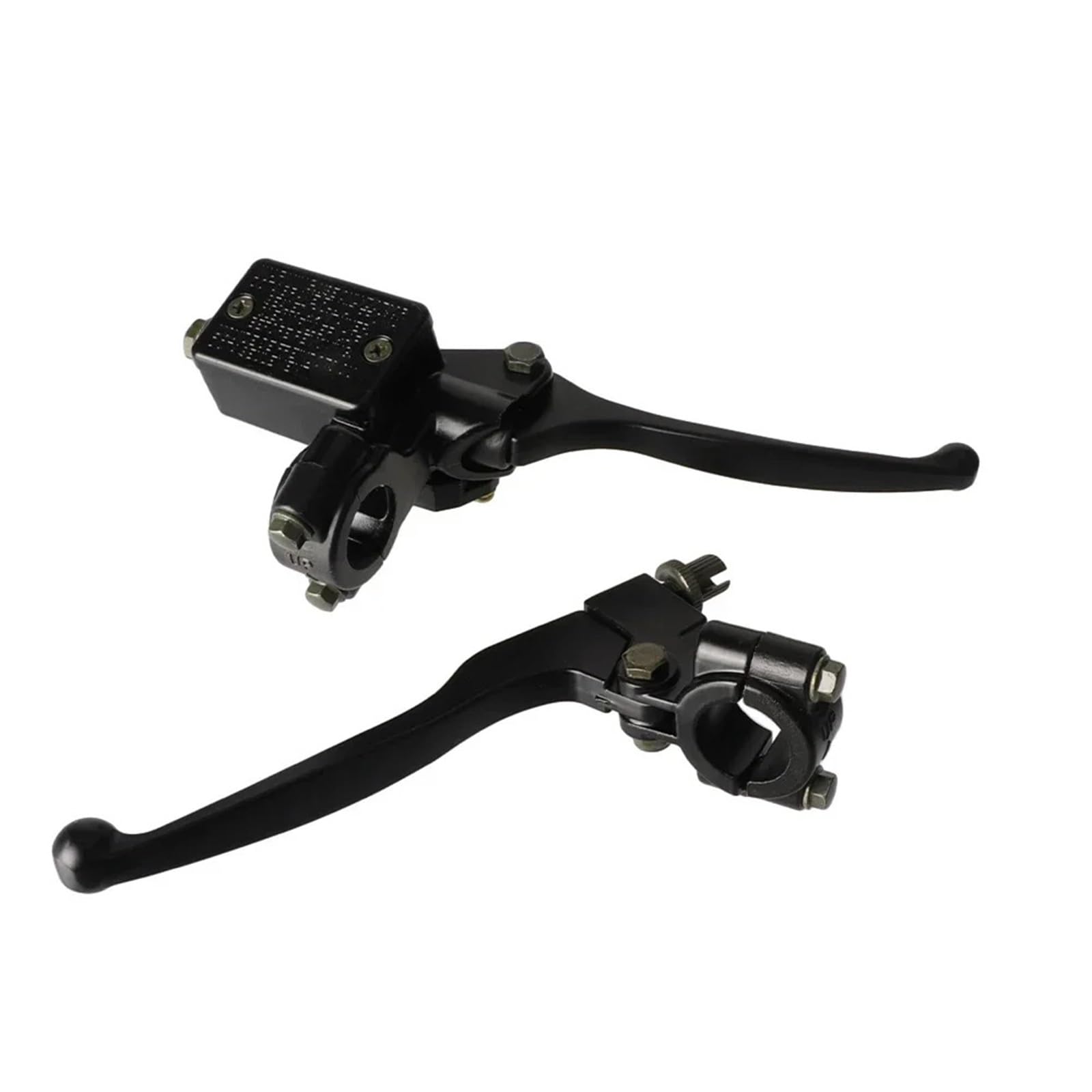 Haysxvr 1Pair Motorcycle Modified Brake Pump Universal Disc Hydraulic Fit For Dirt Bike Atv Quad Moped Go Kart Forward Brake Pump(1Pair)