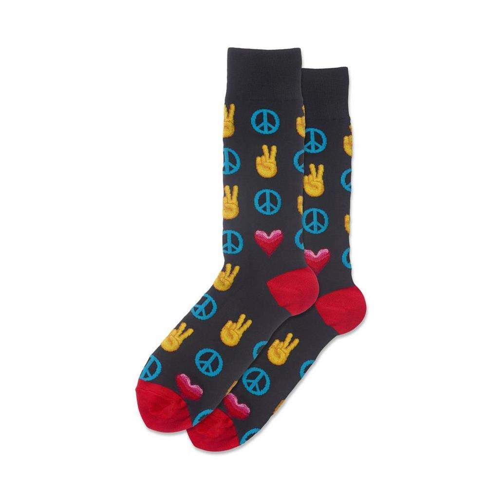 Hotsox Peace And Love Socks 1 Pair