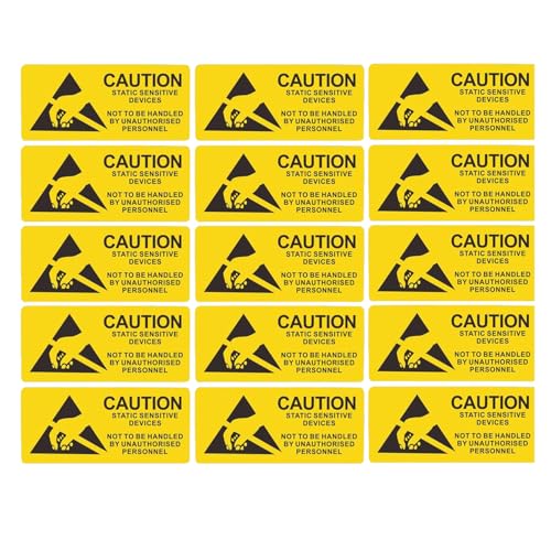 500PCS ESD Caution Labels for Electrostatic Sensitive Devices