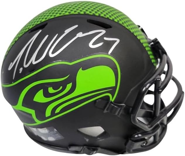 Tariq Woolen Signed Helmet JSA