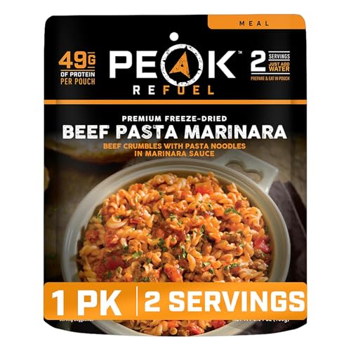 Peak Refuel Beef Pasta Marinara