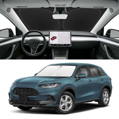 Image of Custom Fit Windshield Sun Shade for Honda HRV 2023-2026