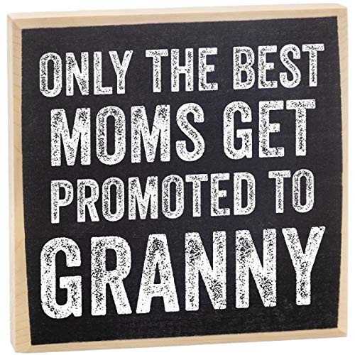 Onlythebestmomsgetpromotedgrannygrandparentsgiftsrusticwoodensignlittlesignswithsayingshomedecorgiftforgrandmagrammygiftforgrandparentsdaygiftsforgrandparents Urban Country Home Decor Only the best moms get promoted granny grandparents gifts rustic wooden sign little signs with sayings home decor gift for grandma grammy gift for grandparents day gifts for grandparents urban country home decor