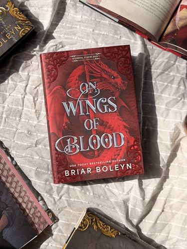 Image of On Wings of Blood (Standard Edition): A Dark Paranormal Romance Set in a Deadly Supernatural Academy (Bloodwing Academy, 1)