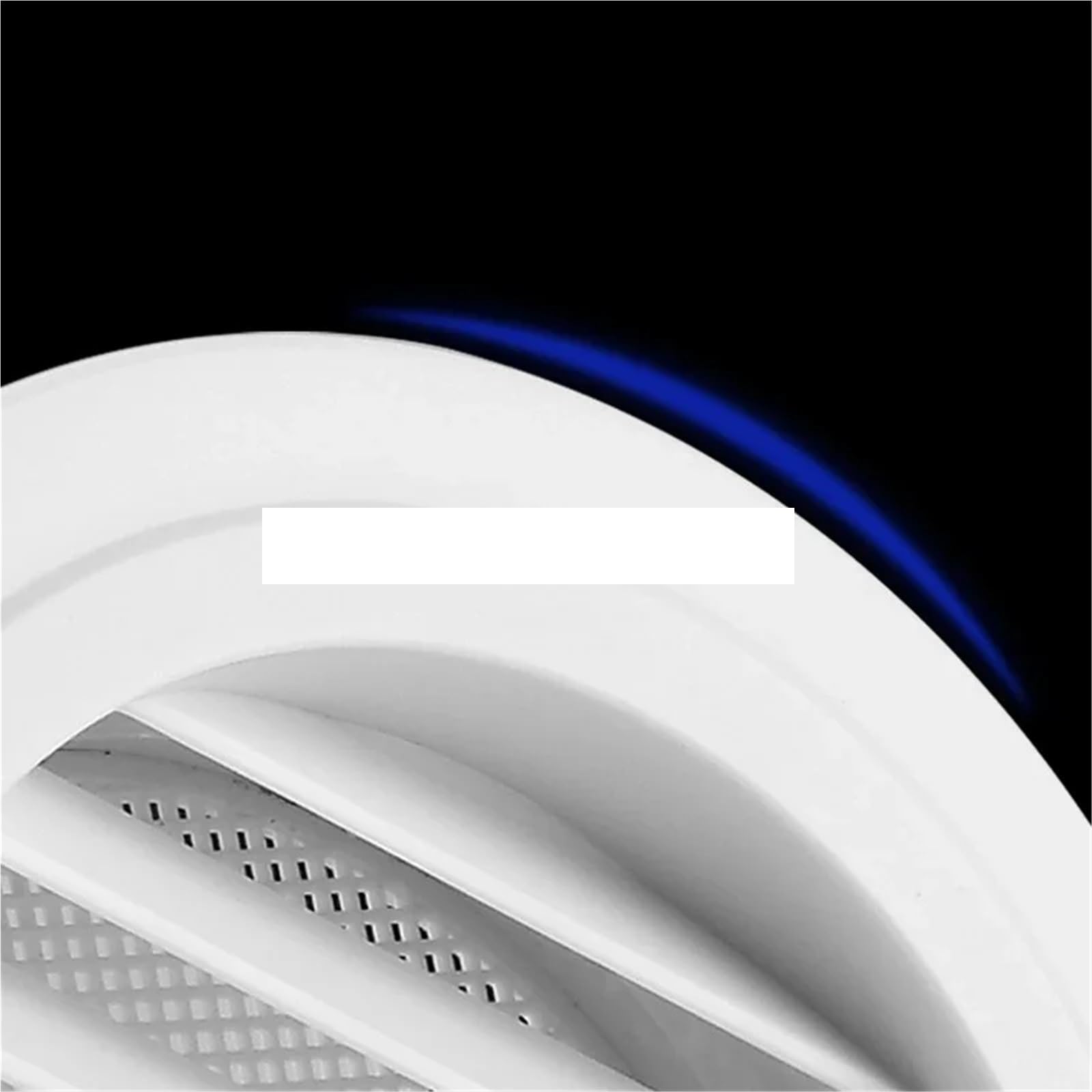 Abdeckung für Lüftungskanäle 1 STÜCK 3 "4“ 5“ 6“ 8“ Weiß ABS-Kunststoff Runde Air Vent Grill Abdeckung Diffusor Belüftung Kanalschlauch Jalousie Wand Decke Montiert(Flower Type,5Inches (125mm))