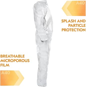 Amazon.com: KleenGuard™A40 Liquid and Particle Protection Amazon.com: KleenGuard™A40 Liquid and Particle Protection
