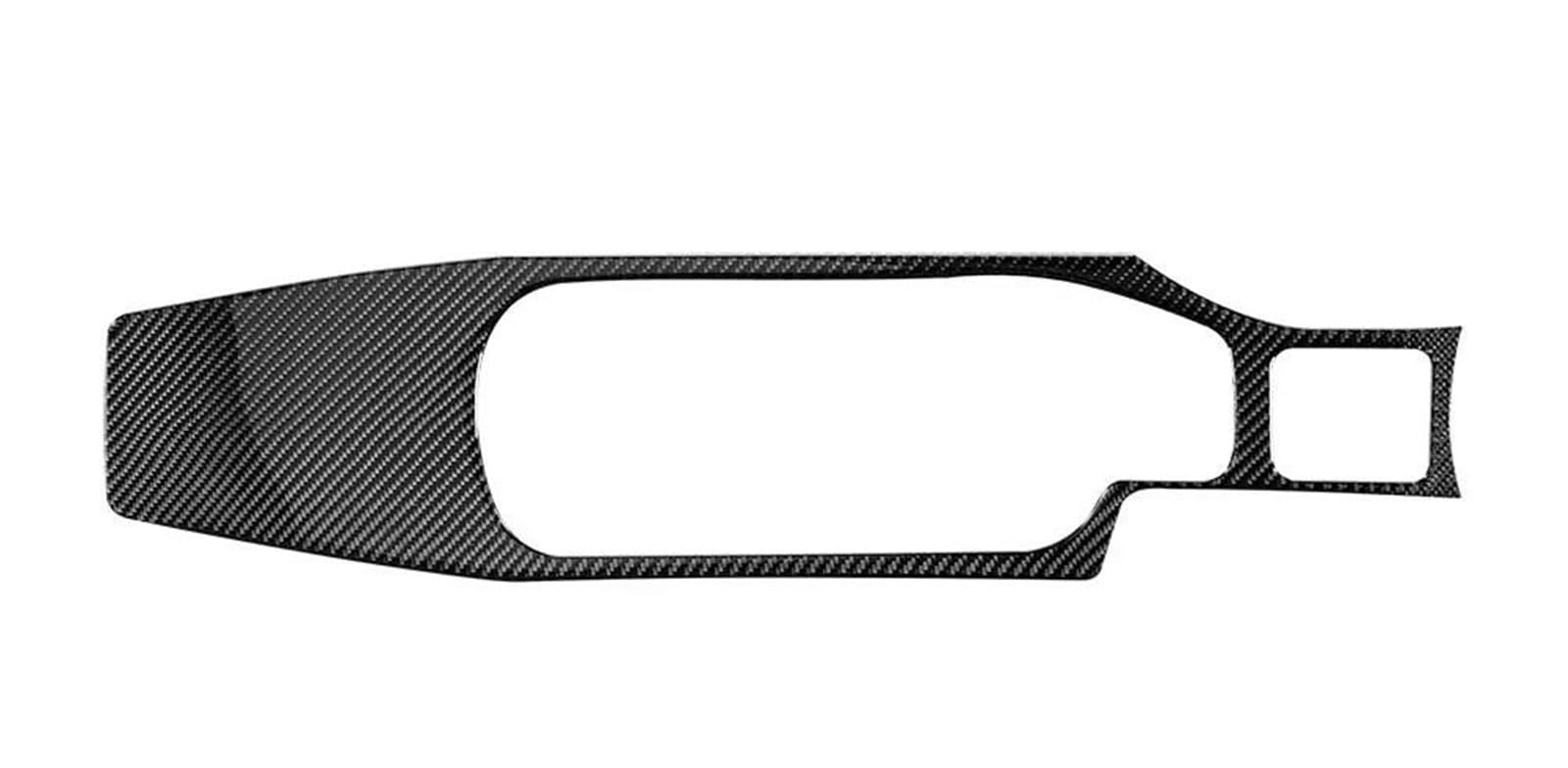 Pypfqumqgr Rhd Black Real Soft Carbon Fiber Sticker For Subaru For Brz 2016 2017 2018 2019 2020 Lhd Rhd Car Central Control Water Cup Trim(Rhd Black)