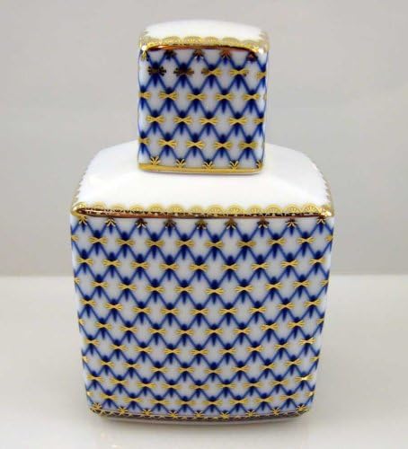 Lomonosov Cobalt Net Sake Decanter