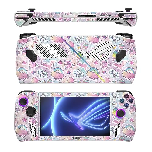Image of MightySkins Glossy Glitter Skin Compatible with Asus ROG Ally - Unicorn Popsicle | Protective, Durable High-Gloss Glitter Finish | Easy to Apply