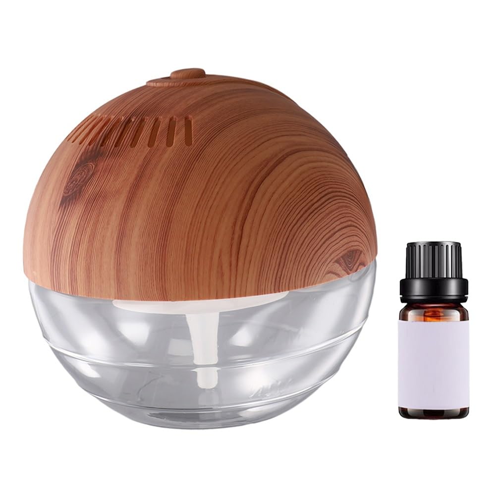 Humidificador USB de 200 ml silencioso con difusor de aroma y luces LED de 7 colores