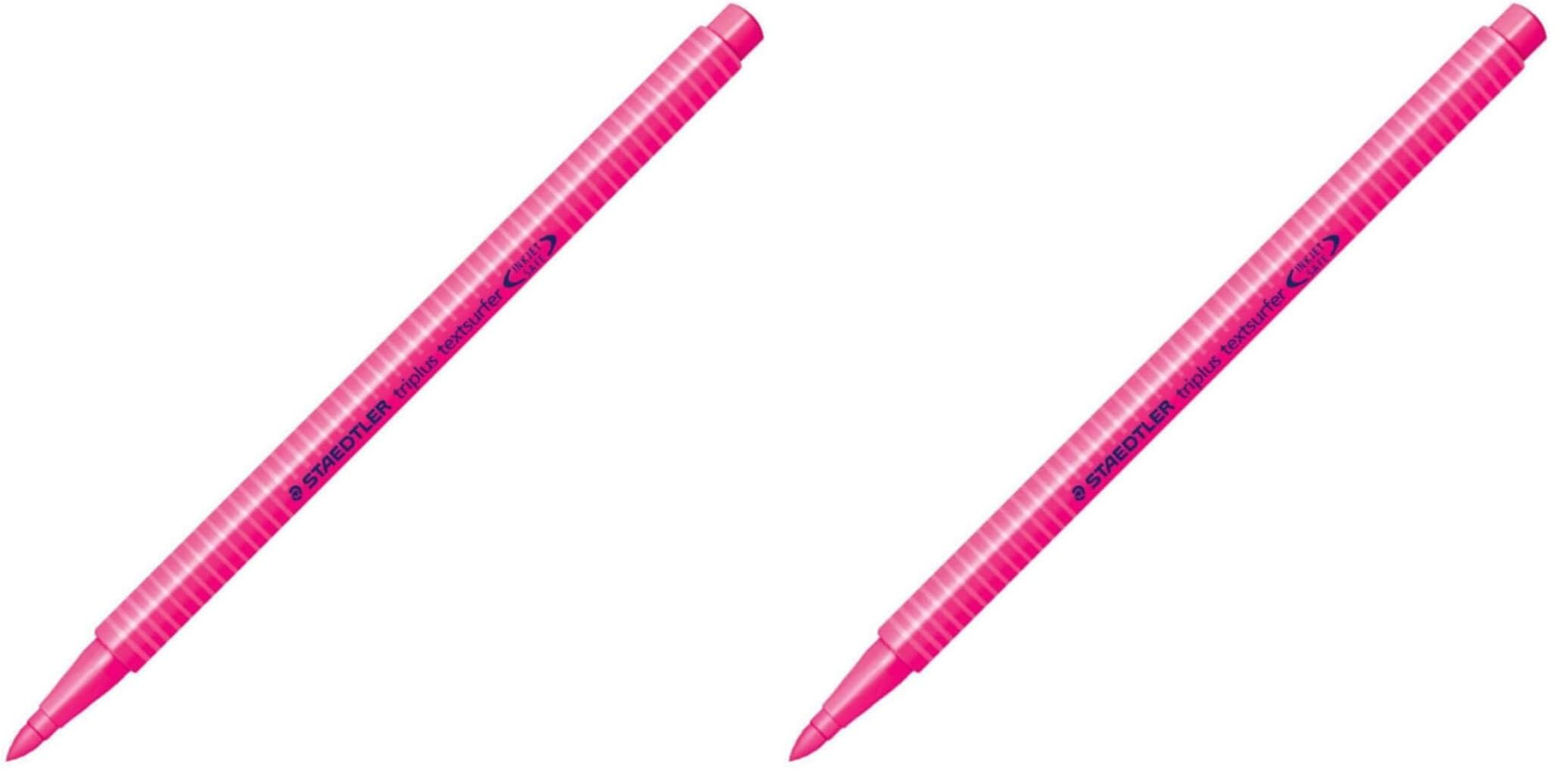 Staedtler 36223 Triplus Textsurfer Üçgen Highlighter Pembe (2 paketi)