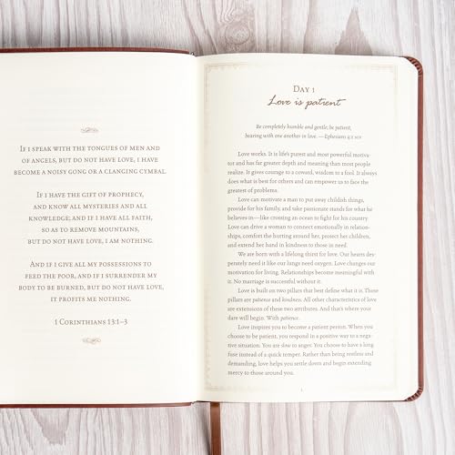 Image of The Love Dare, LeatherTouch: A 40-Day Challenge for Husbands and Wives to Understand and Practice Unconditional Love - Includes Free Online Marriage Evaluation