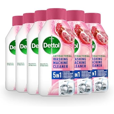 Dettol Pomegranate Washing Machine Cleaner, Pack of 6 Cover