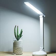 MOGADGET Rechargeable Study Lamp - Study Lamp for Students - Desk lamp,Table lamp for Study led Light - Work lamp for Desk - led Table lamp for Study,White Warm White