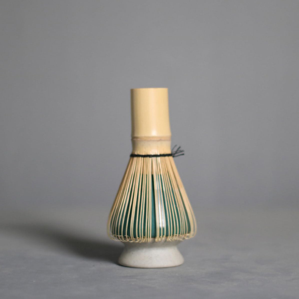 Luxshiny Ceramic Matcha Whisk Holder Green Japanese Style for Tea Ceremony