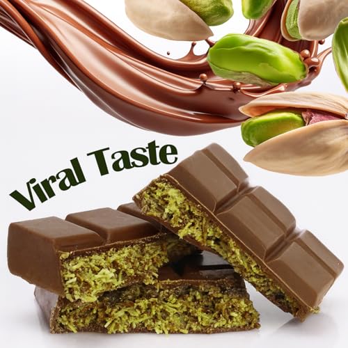Ceres Gourmet Dubai Chocolate Bar, Pistachio Chocolate Knafeh Bar – 2.3oz (65g), Perfect Snack & Treat - Image 6