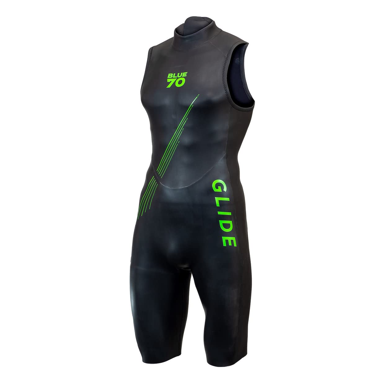 Men's Blueseventy Glide Short John Triathlon Wetsuit - Black/XL