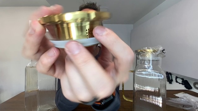 Best Glass Pitcher | Classic Stripes Water Pitchers