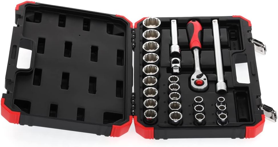 GEDORE - R69013024 RED Socket set 1/2 size10-32mm 24pcs