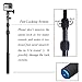 Smatree Selfie Stick Telescoping Compatible for OSMO 360/GoPro Hero 13/12/ 11/10/Max/9/8/7/6/5/4/3+/3/Session/Gopro(2018)/Ricoh Theta S/V/Samsung Gear360/YI 4K/DJI OSMO Action 5 Pro/4 Camera
