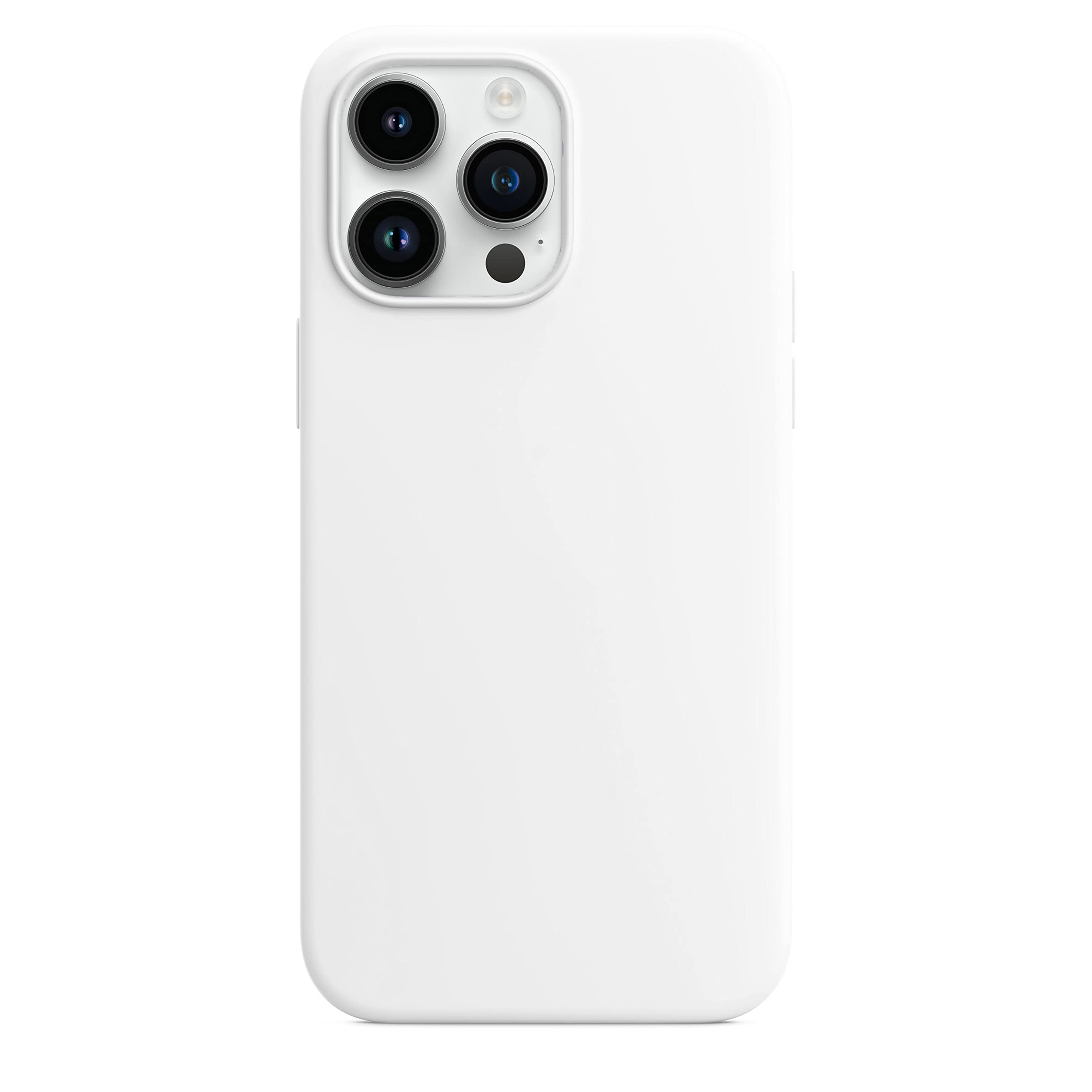 iPhone 14 Pro Max Silicone Case - White