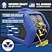 Mastercool 69110 Automotive A/C Recovery System – SAE J2810 Certified, 30 lb DOT Tank, 1/2 HP Oil-Less Compressor, Automatic Shut-Off, Compatible with R134a, R12, R22, R410A