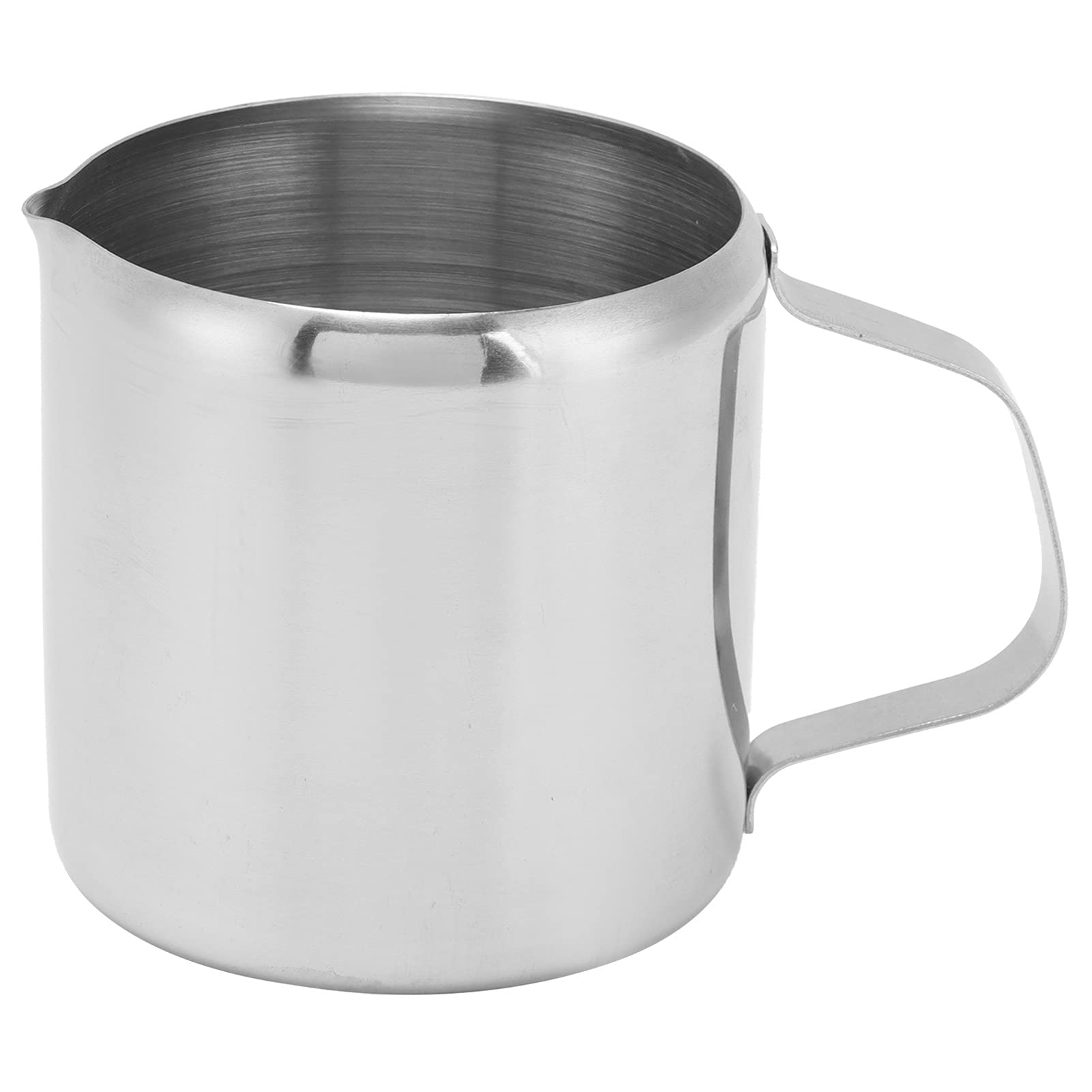 Kubek do Spieniania Mleka, Dzbanek do Spieniania Mleka o Pojemności 150 Ml Dzbanek do Kawy ze Stali Nierdzewnej 304 Kubek do Kawy i Mleka Kubek do Spieniania Mleka dla Rodzin,
