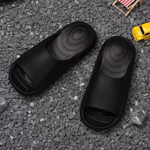 slide sandals Black（5.5-11）3