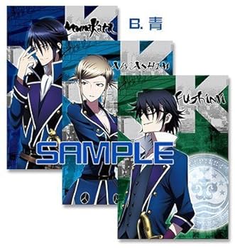 Amazon | K ポストカードセット B青 宗像礼司/淡島世理/伏見猿