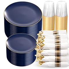 350PCS - Blue and Gold