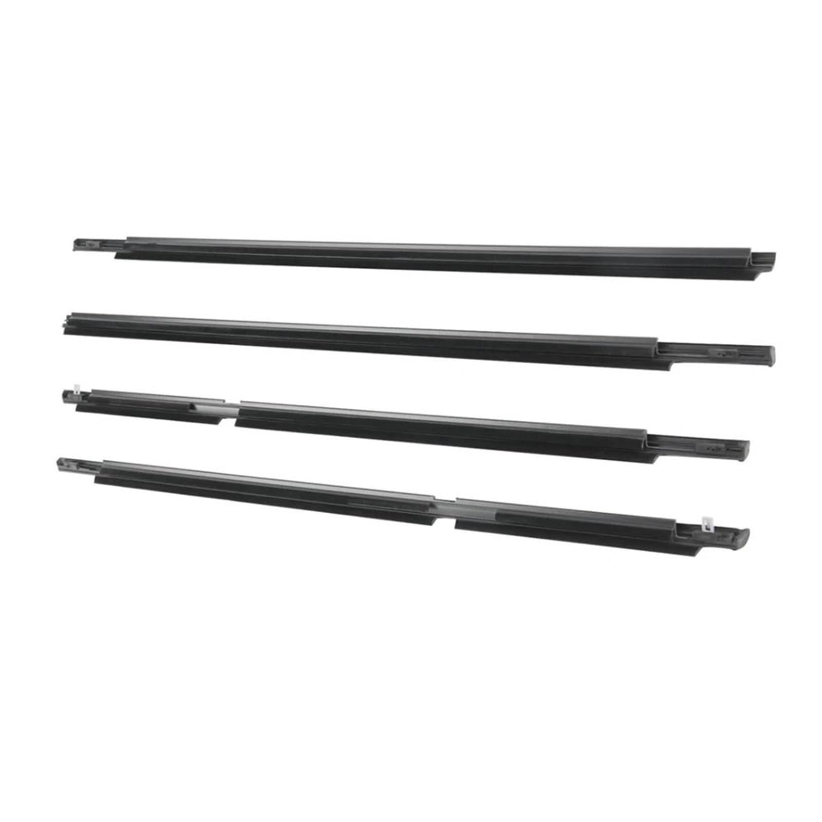 Ysdsls 2010-2019 Car Window Weatherstrips Exterior Auto Styling Moldings For Toyota 4Runner 2003-2019