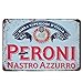 Produktbild WallAdorn Bier Peroni Nastro Azzurro Eisenposter Gemälde Blechschild Vintage Wanddekoration für Cafe Bar Pub Home 8 x 12
