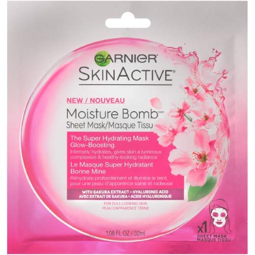 Moisture Bomb Super Hydrating Sheet Mask for Glow-Boosting (Pack of 2)