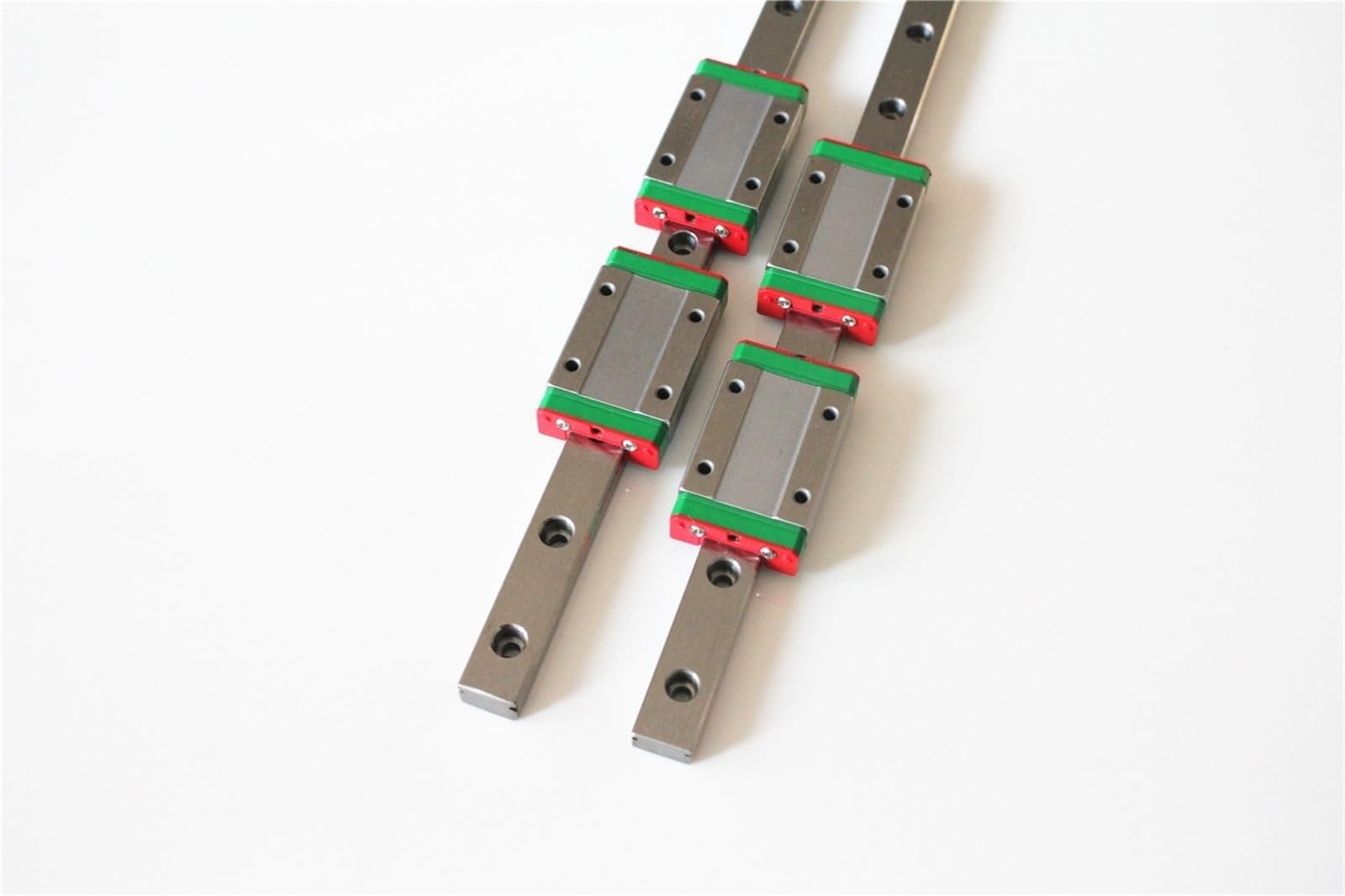 Carril Deslizante MGN12 MGN12H MGN12C Riel deslizante lineal en miniatura 250 400 500 550 600 800 900mm 2 uds MGN12 guía lineal + 4 uds carro deslizante Bloque de Pista(Color:MGN12C,Size:150mm)