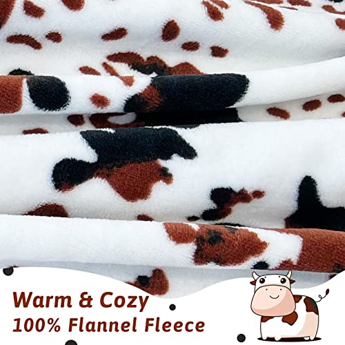 Laghcat Cow Blanket, Super Soft Flannel Cow Throw Blanket For Kids Adults, Suitable For Room Decor, Lightweight Travel Blanket, Cozy Plush Can Keep You Warm All The Time. (50"X60") #TOP6