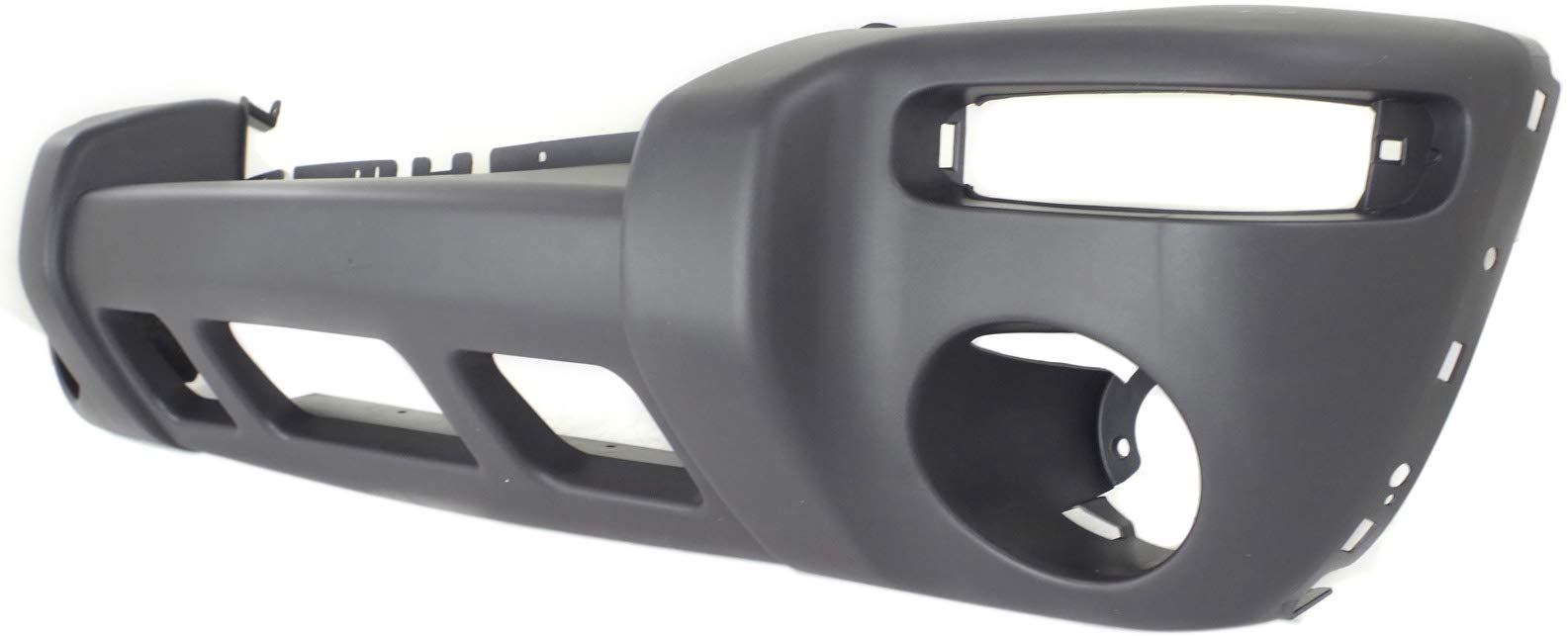 Evan-Fischer Bumper Cover Compatible with 2002-2004 Jeep Liberty Textured Front CH1000367