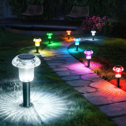 Lámparas de celdas solares para jardín 24 Imagen adicional