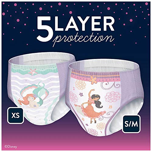 Image of Goodnites Bedtime Pants for Girls, Small /Medium, 74 Count