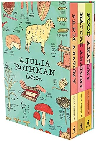 The Julia Rothman Collection: Farm Anatomy, Nature Anatomy, and Food Anatomy
