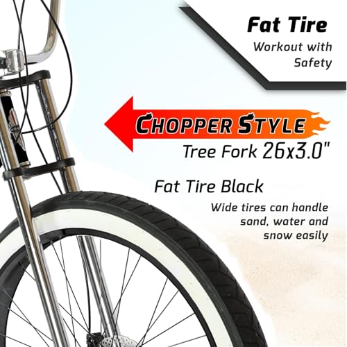 Bicicleta Tracer 1 Cruiser Playera, 7 velocidades con frenos de disco, ruedas de 26 pulgadas, color verde miniatura 4