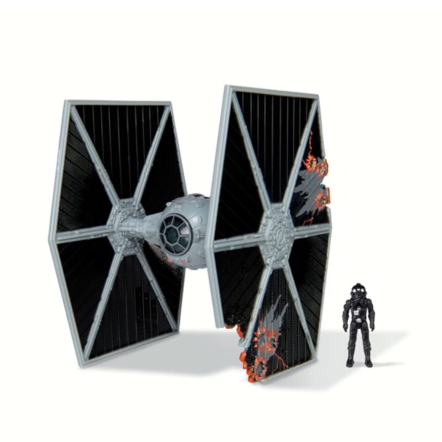 Bizak Star Wars Statek 8 cm Tie Fighter i zawiera 1 figurkę