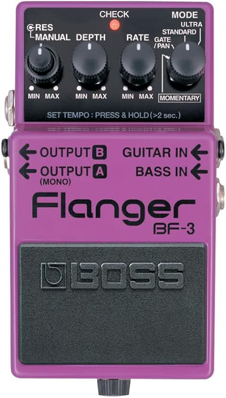 Pedal de efectos de guitarra BF-3 Flanger