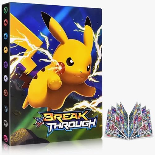 Card Binder for Cards, Cards Holder Album Holds 240 Cards, TCG Book Collection Card Protection Folder Case