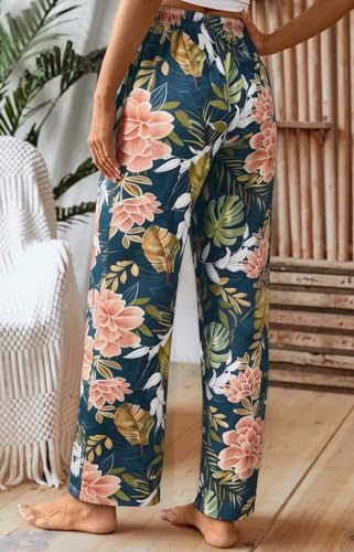 Image of X-Image Women Comfy Casual Pajama Pants with Pockets & Drawstring