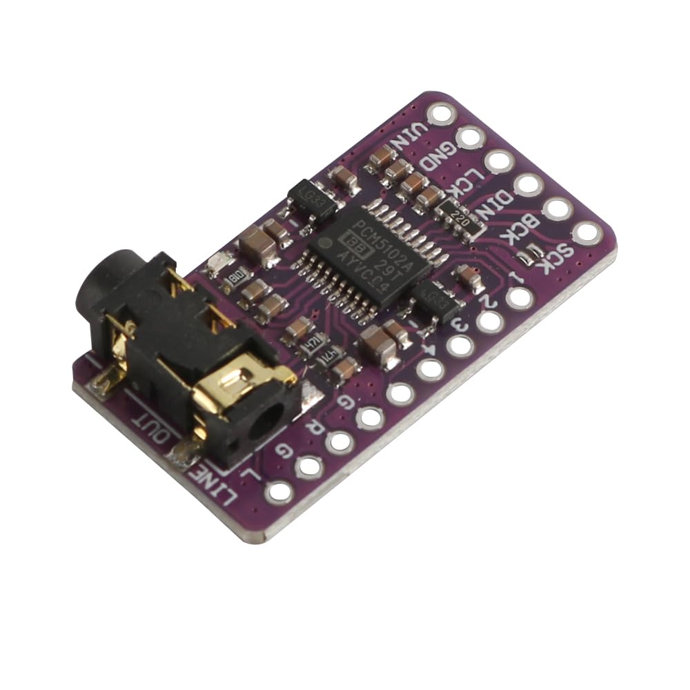 Moduł PCM5102 Audio DAC Decoding Board Cyfrowo-analogowy konwerter Bezstratny cyfrowy moduł audio odpowiedni do Arduino Voice Module