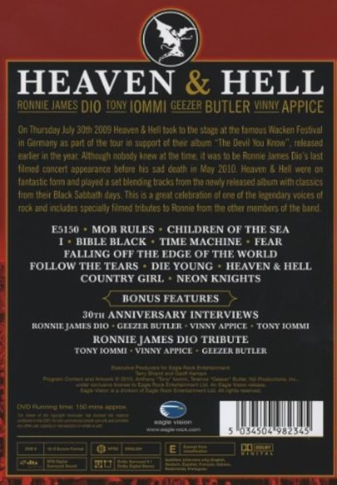 Heaven & Hell - Neon Lights/Live at Wacken - 30 Years of