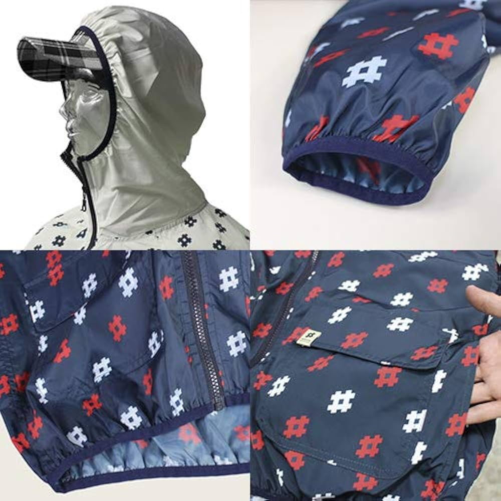 ⭐︎美品⭐︎ Munsingwearウィンドブレーカー　グレー/オレンジM ni1757em069701_1.jpg