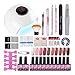 Produktbild Saint-Acior UV Nagelack Gel Lack Nagelset 24W UV+ LED Nagellampe Starterset Maniküre 10x Gel Lacken uv Gel Lacken Set (10P)