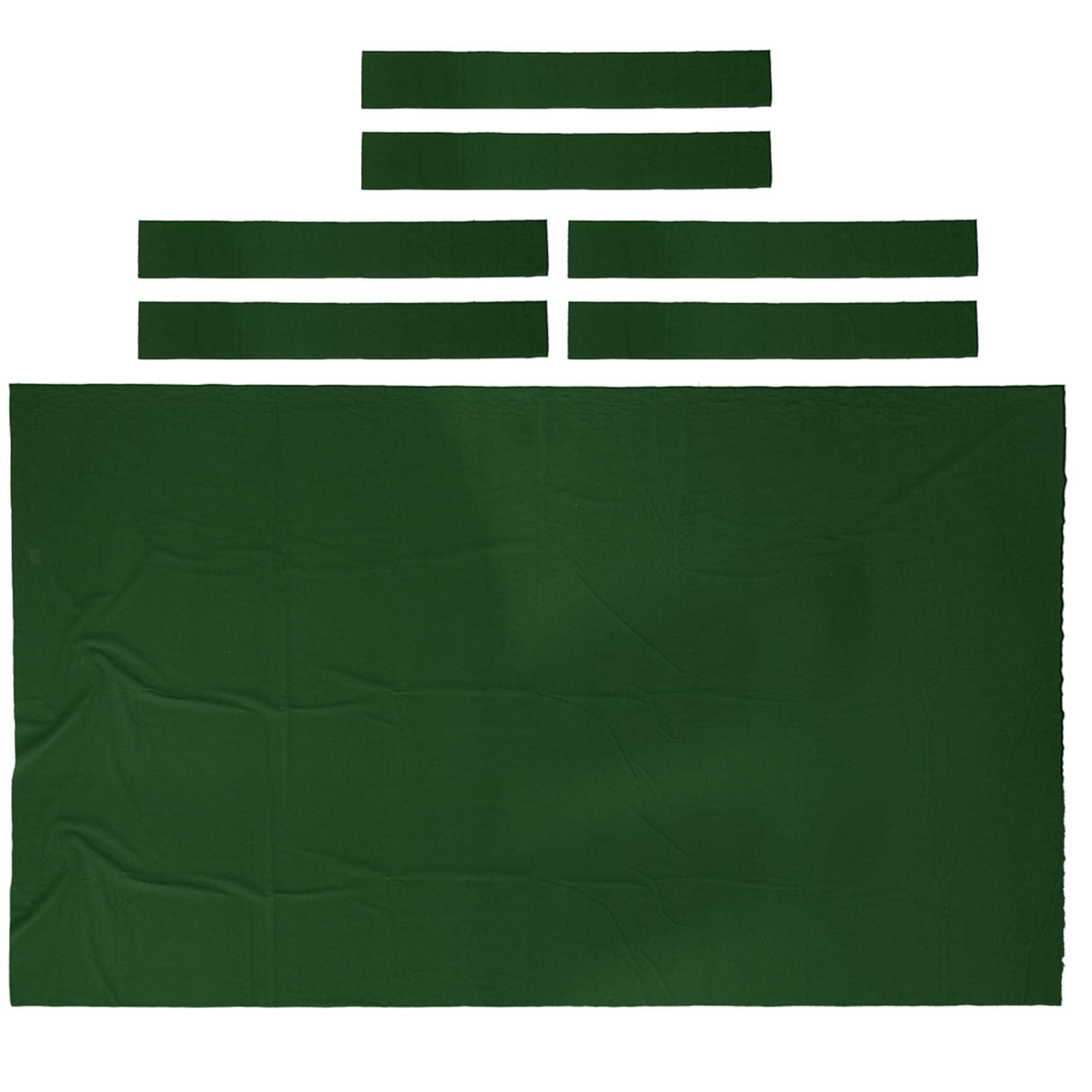 Nappe/Feutre de Table de Billard Durable de 0, + 6 Bandes de Feutre de Billard de 7 Pieds, 8 Pieds